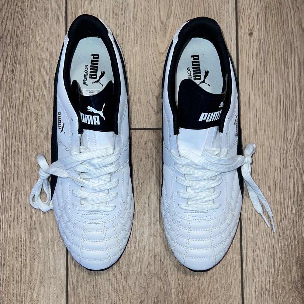 Puma Mexico Men's White-Black Athletic Shoes